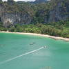 A view of Railay West from the Thaiwand Wall. 