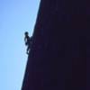 Hitonmi leads 'Amazing Face' (5.10a) at Mt Diablo. Photo by Tony Bubb 9/03.