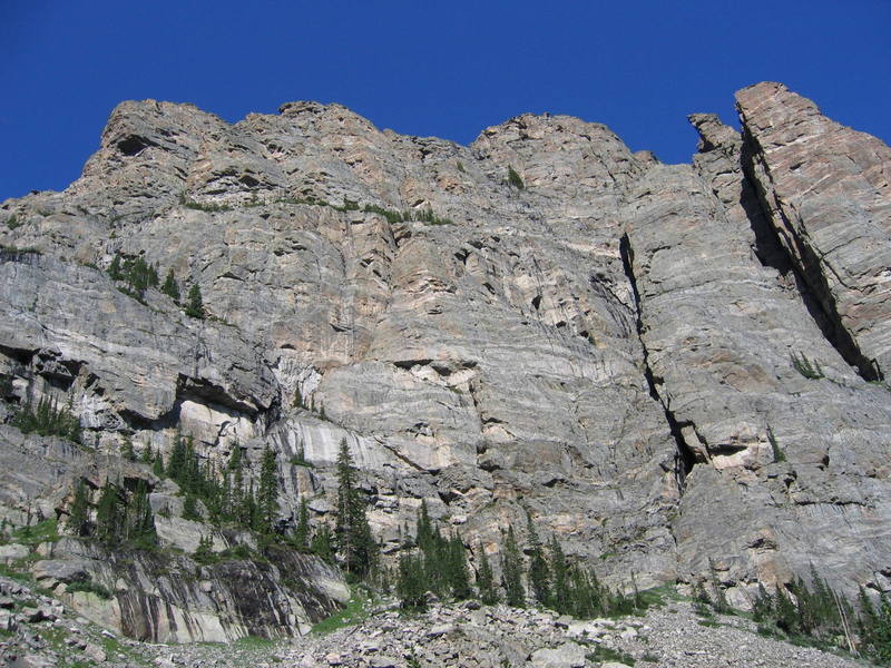 Cathedral Wall, 1st, 2nd, & 3rd buttresses.