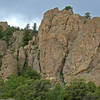 Transmitter Tower ~ view just below Split Rock