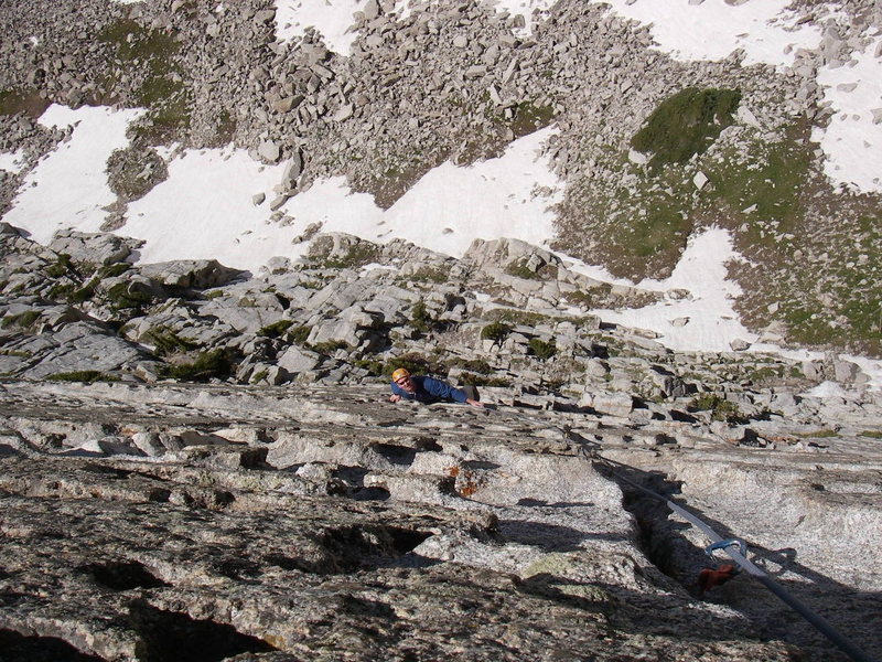 The ultra sweet last pitch of the Lowe Route. Luke D. eatin it up!