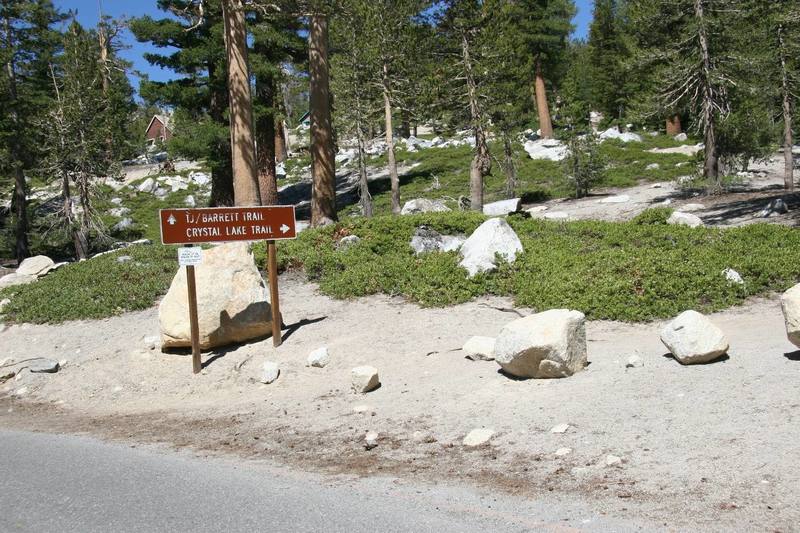 Crystal crag trailhead.