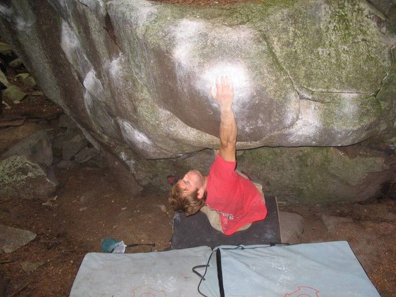 bouldering in Squamish, B.C.