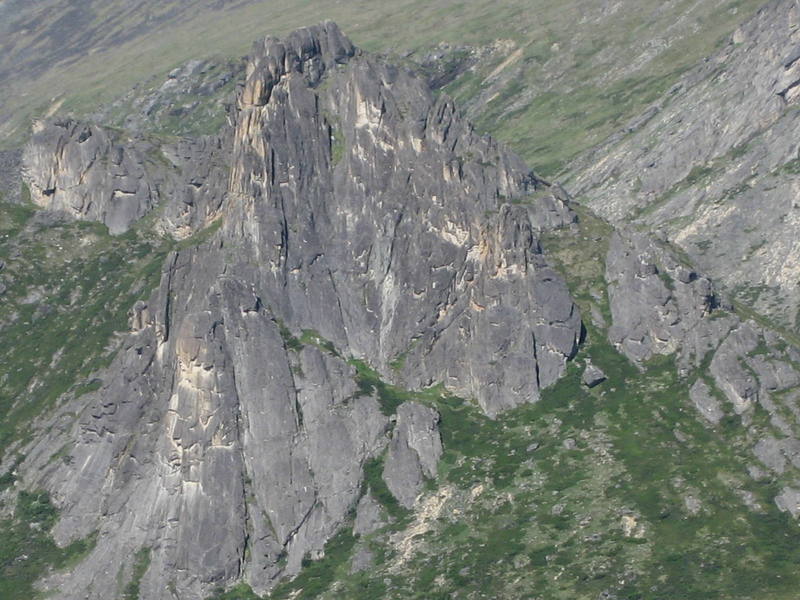 300 Foot Wall located across from the NE Fork of American Creek and the 900 ft Main Wall.