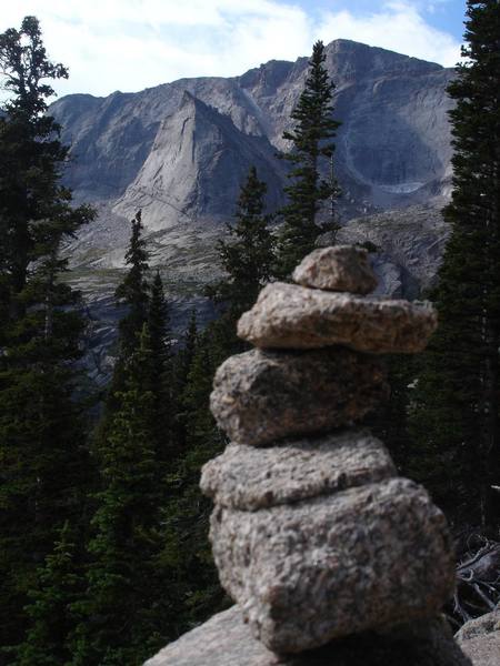 Spearhead from just above Mill's Lake.