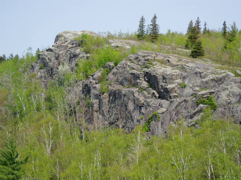 Northwest Bluff as seen from Tunnle Bluff