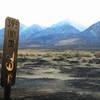 Highway sign along 395 near Independence