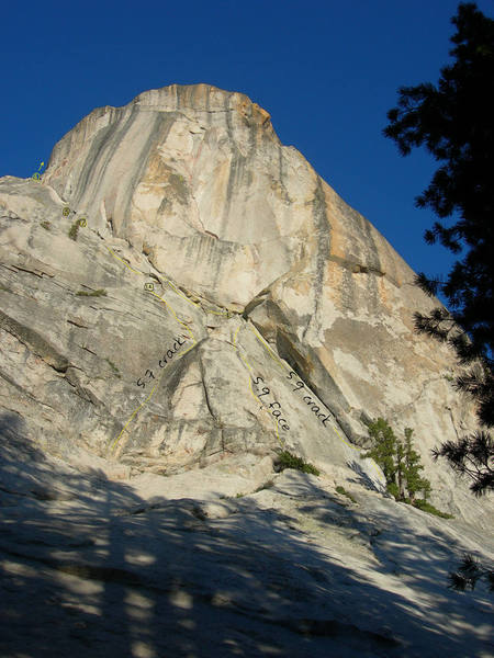 Cooke Book - Daff Dome with alternate starts and belays.