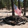 Wilbur's grave along 3N07, Holcomb Valley Pinnacles