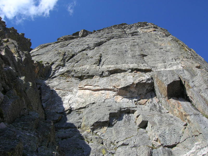 Second buttress on Hallett.