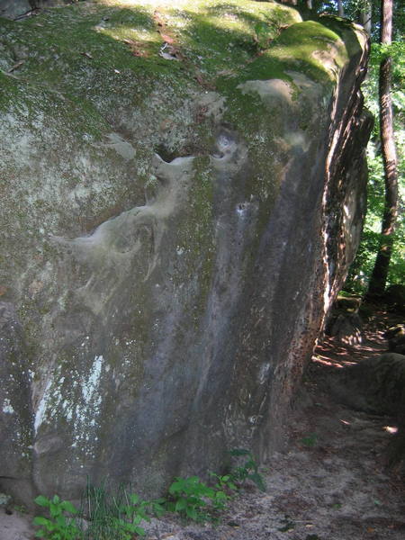 The Bubble Bath traverse .. problems abound here.