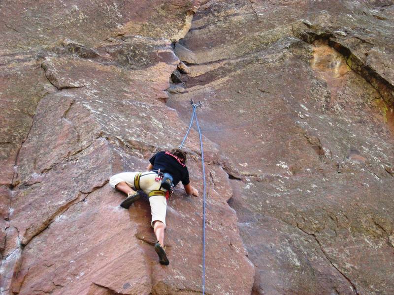 Final few moves of the Northcutt Start Variation the Bastille Crack.