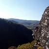 View from the top of Franklin Gorge