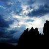 Storm brewing over Garden of the Gods, July 2007.