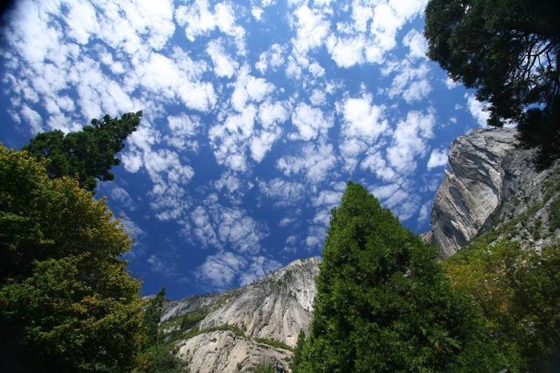 Shot taken from Yosemite Village.