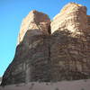 The unclimbed Face of Bedouin Camel Boys