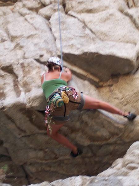 Newer area not yet on here.  Great harder granite climbs in the top of the canyon.