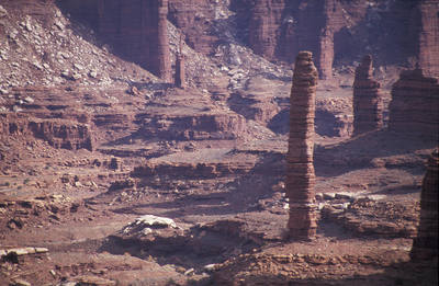 Standing Rock from the White Rim.