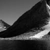 Hall of the Mountain Gods. Merriam Peak from Middle Royce Lake.