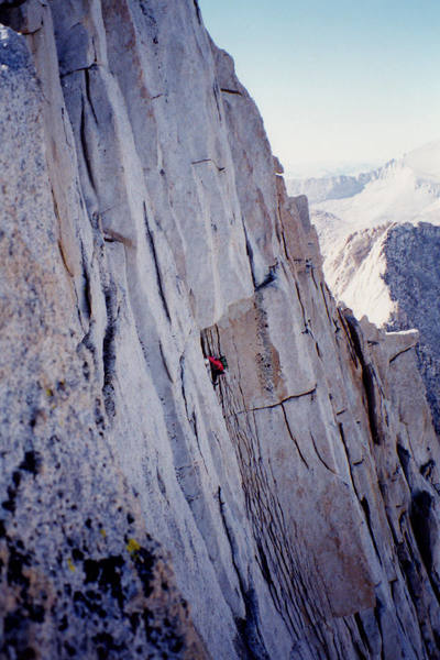 Jonathan Bowman pulls up to the little ledge at the end of Pitch 9.