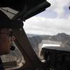 Rick Anderson giving a flying tour over Boulder. 