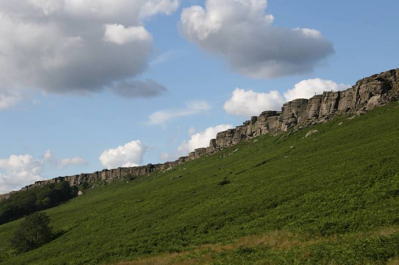 Stanage Edge in the Peak District