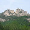 The West Side of Seneca Rocks