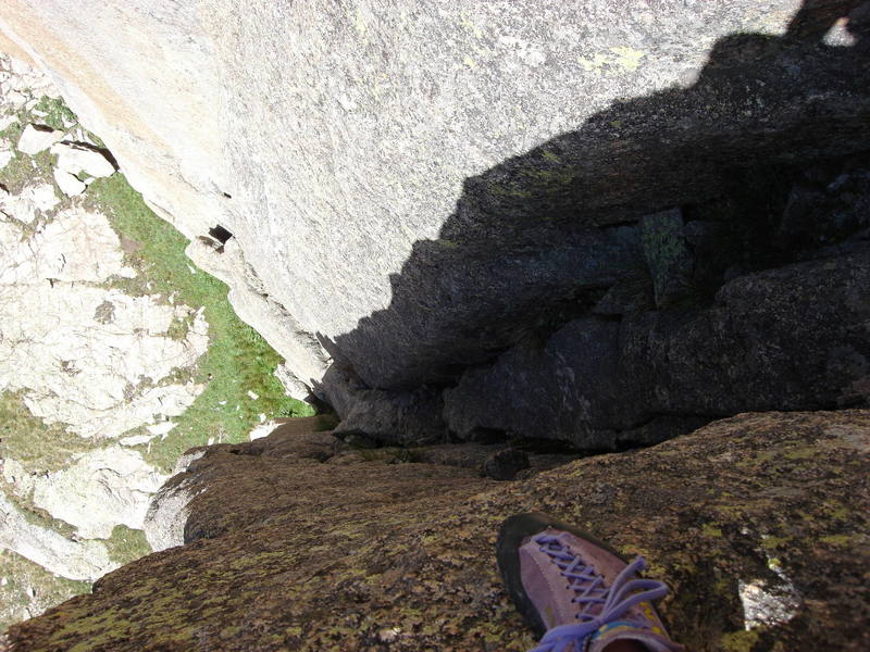 The view down the V-Slot from near the top.