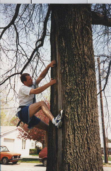 Lightning Crack, Lincoln, NE, circa 1995? #3