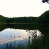 Summer evening at Boley Lake, Babcock State Park (just a few miles from NRG).