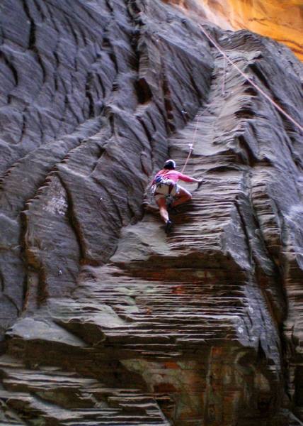 House Call is a thought provoking low angle sport climb in Dr's Office area in Oak Creek Canyon