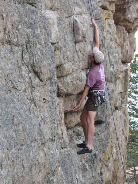 Kurt Johnson going for the big reach on Diminishing Returns, Punk Rock, The Ironclads. Photo by Chrissy Biggs.