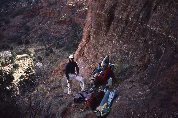 At the base.  Photo;  Todd Gordon