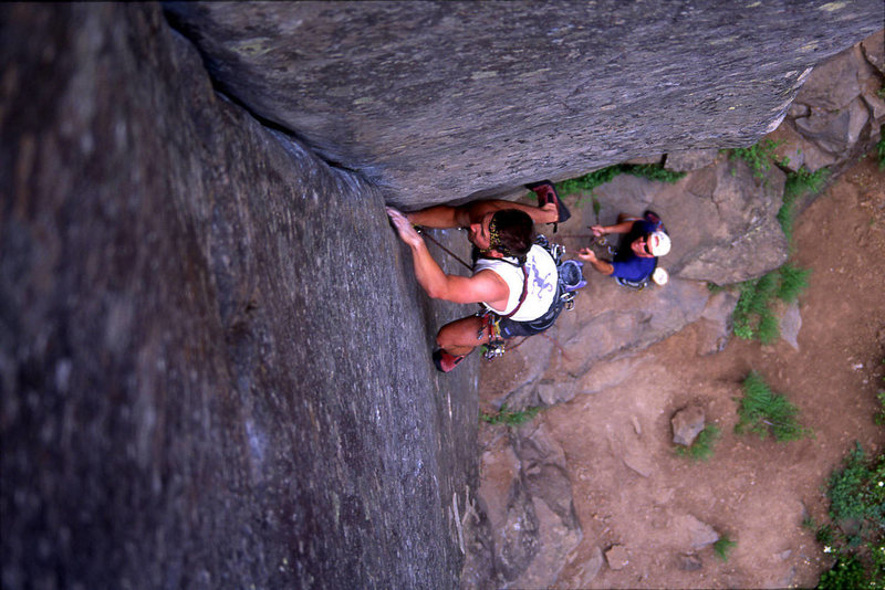 John Doskicz powers up the slick stems and flaring jams of the Davidson Dihedral.