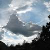 Late afternoon clouds at Holcomb Valley Pinnacles