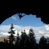 zeb engberg on milenium (14b?)in the pipedream cave in mayple canyon