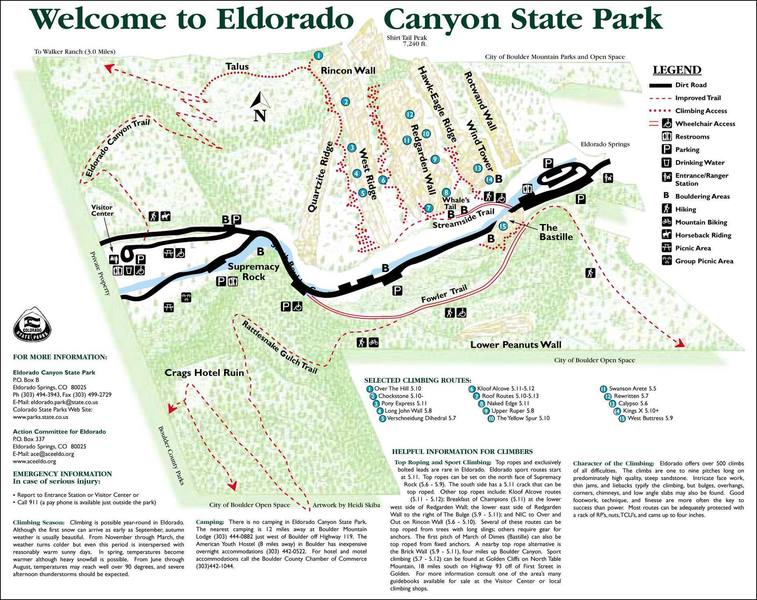 Map courtesy of 'ACE' - Celebrate Eldorado..! http://aceeldo.org/brochure