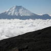  Cotopaxi and the trail to the Illinizas.