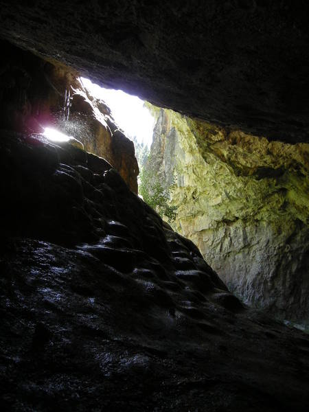 The Ice Cave, Rifle Mountain Park.