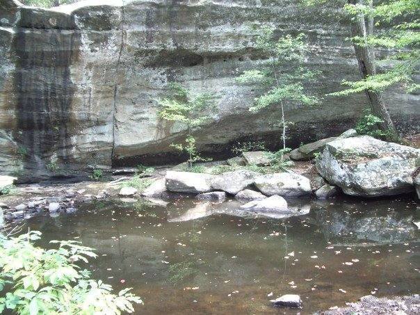 The North Falls and the pool.