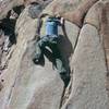 Bouldering at right side of Sun Deck