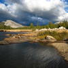 Lembert Dome from across the meadow.  Right before the first snow of 2007.<br>
<br>
Photo by David Poulsen