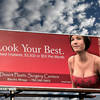 Billboard outside Indian Cove. Be sure to look your best at the crags!