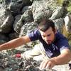 Miguel Hoffman shows the endless bouldering potential in upper Rendia Canyon still exists.