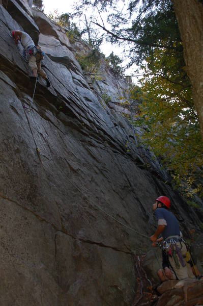 Nick warming up on this great line.