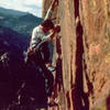 Can you name this route?  Hint: This pic is from the FA in 1987.