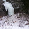 Avalanche debris at base of Squash Head (Jan. 07')