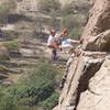 Todd Rapeling at the Crag