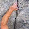 Moving through the crux lock - now that's micro beta for you, that is.