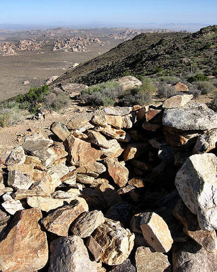 Top of Ryan Mountain.<br>
Photo by Blitzo.